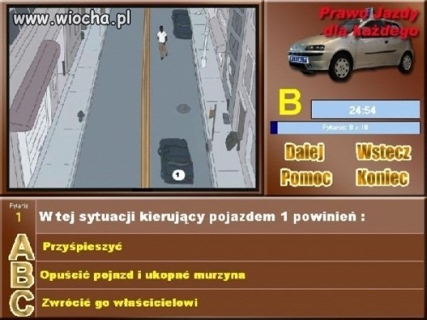 Niezła nauka jazdy