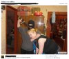 Mały terrorysta "na pada" 