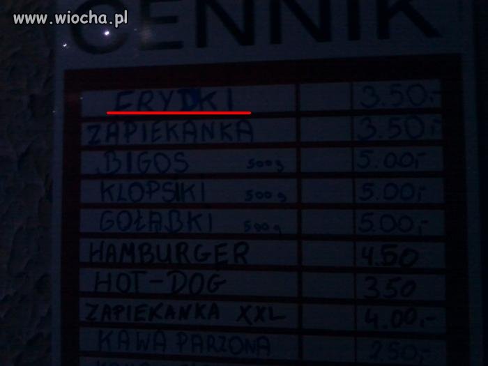 Poproszę ''FRYDKI''  