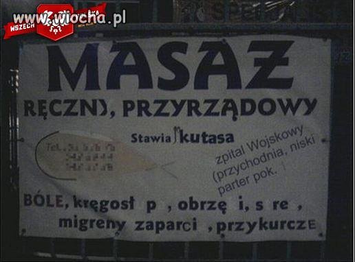 Masaż 