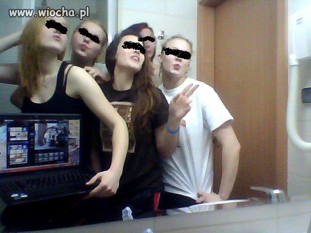 Sweet fota w łazience