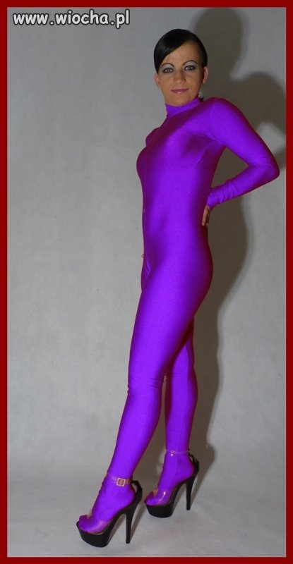 Violet woman