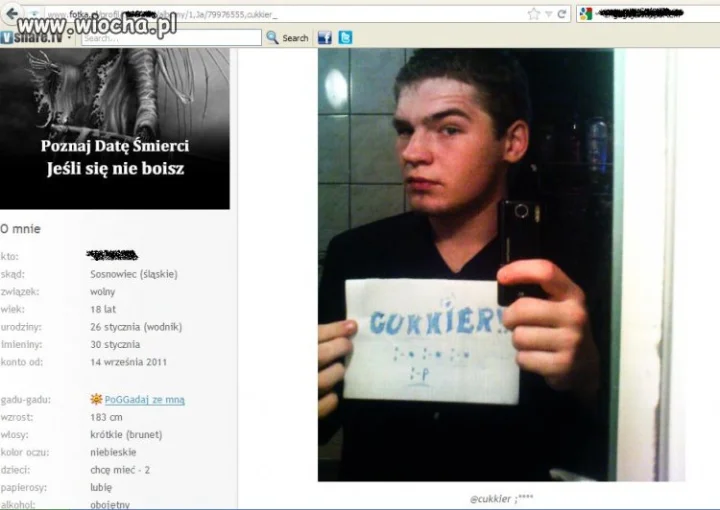 On też chce być słodki 