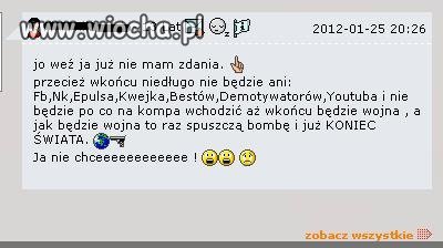 Spuszczą bombę ojojoj
