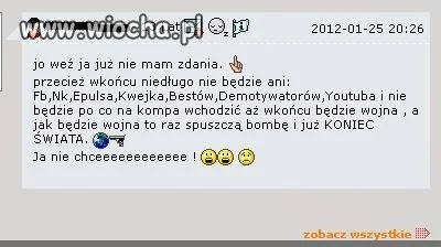 Spuszczą bombę ojojoj