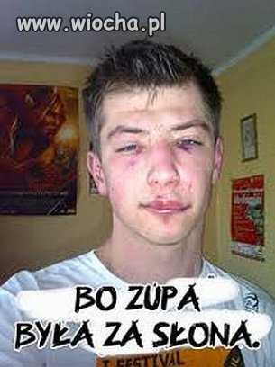 Skoro tak! To w życiu nic kobiecie nie ugotuję.