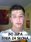 Skoro tak! To w życiu nic kobiecie nie ugotuję.
