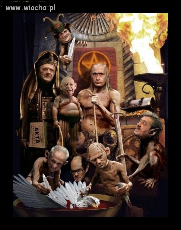 Biały Orzeł tonie we krwi...