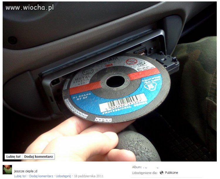 Yyy... Odtwarzacz płyt...