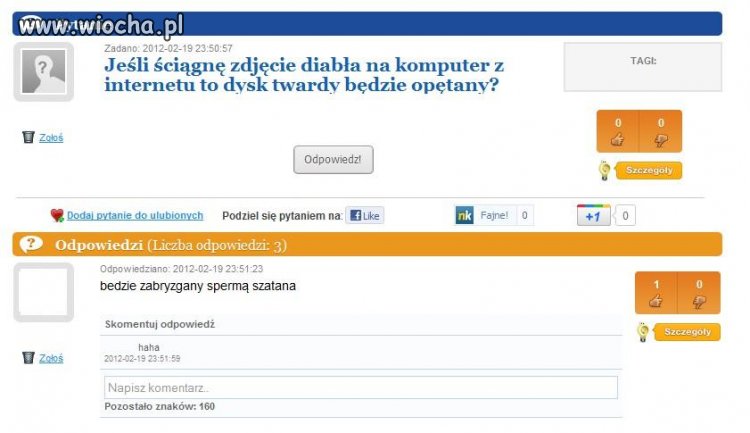 Jakie pytanie