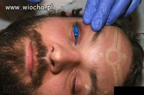 Tatuaż na oku