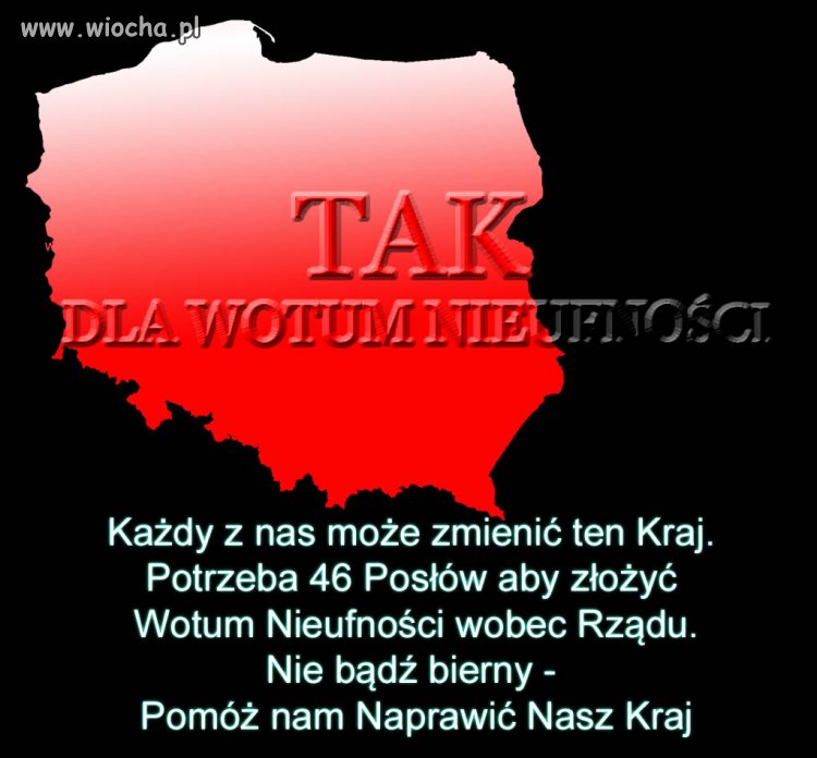 Wotum Nieufności Wobec Rządu