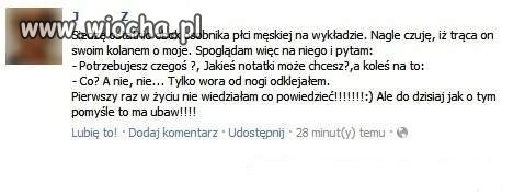 Nigdy bym się nie spodziewał takiej odpowiedzi ;p