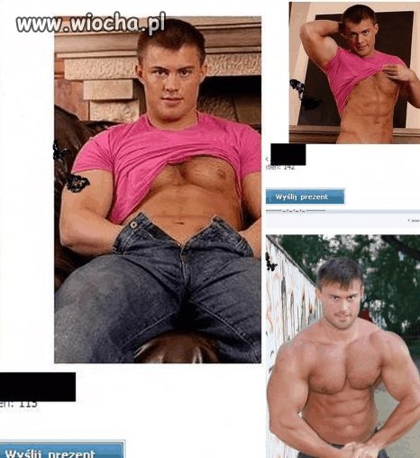 Różowy dziuniek.
