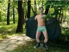 Mistrz photoshopa w parku 