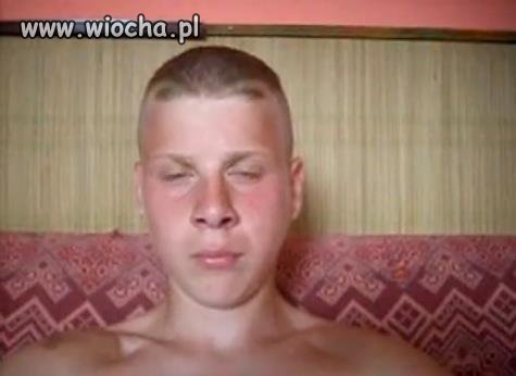 Podpis pod zdjęciem: "Ja jak śpie"
