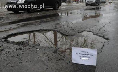 Z dedykacją dla wiceprezydenta