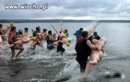 Kąpiel z laskami