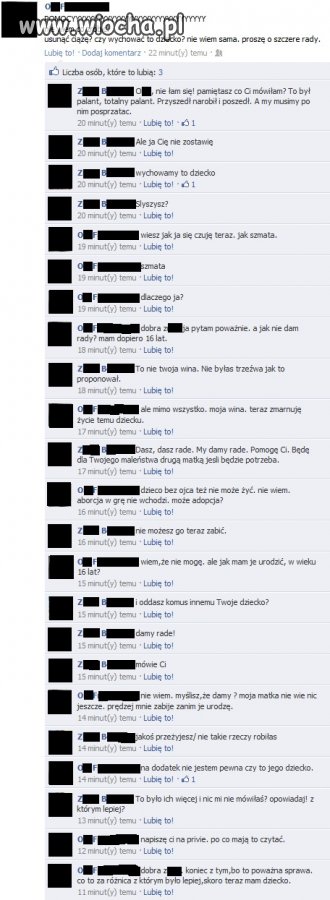 16 lat i ciąża...