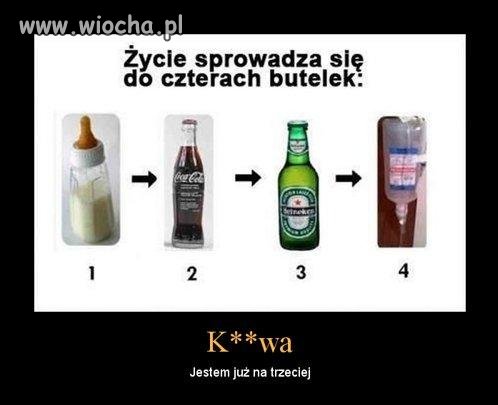 4 butelki
