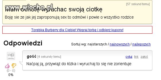 Jakie pytanie...
