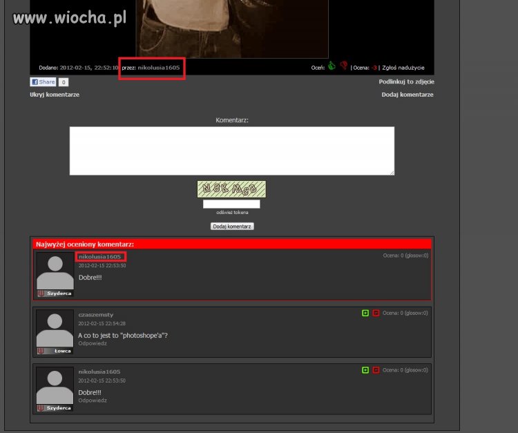 Tytuł absurdu brzmiał "Mistrz photoshope'a"