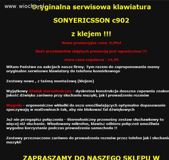Serwisowa klawiatura z dźwiękiem Stereofonicznym 