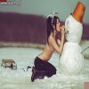 Sexy grils ćwiczy z Marchewką