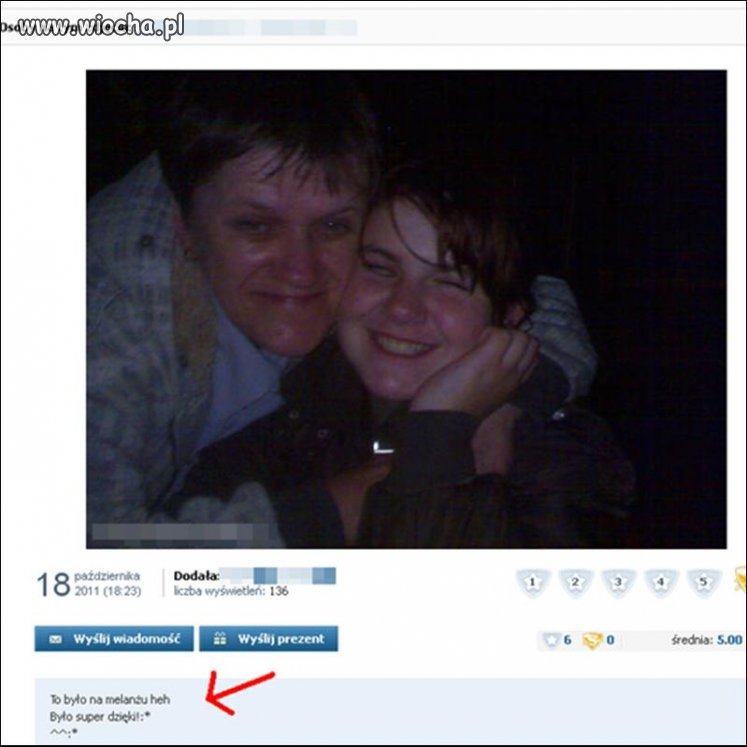 ''To było na melanżu''