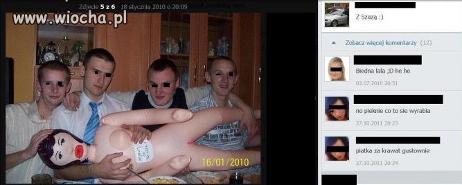 Takie tam z lalką...