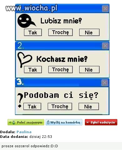 Kto uważa że takie wstawki to wiocha