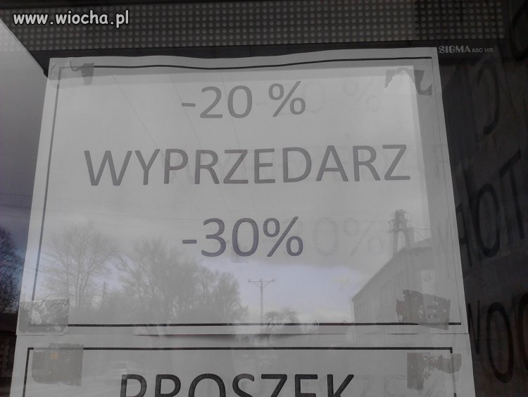WyprzedaRZ proszku ...