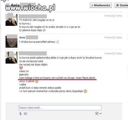 Kolejny czacik z dziewczyną.