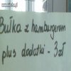 Bułka z hamburgerem  