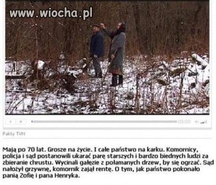 Prawo lasu ważniejsze niż biedni ludzie