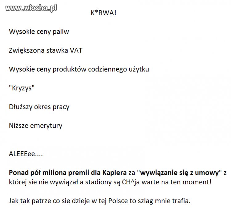 Żal dupę ściska 
