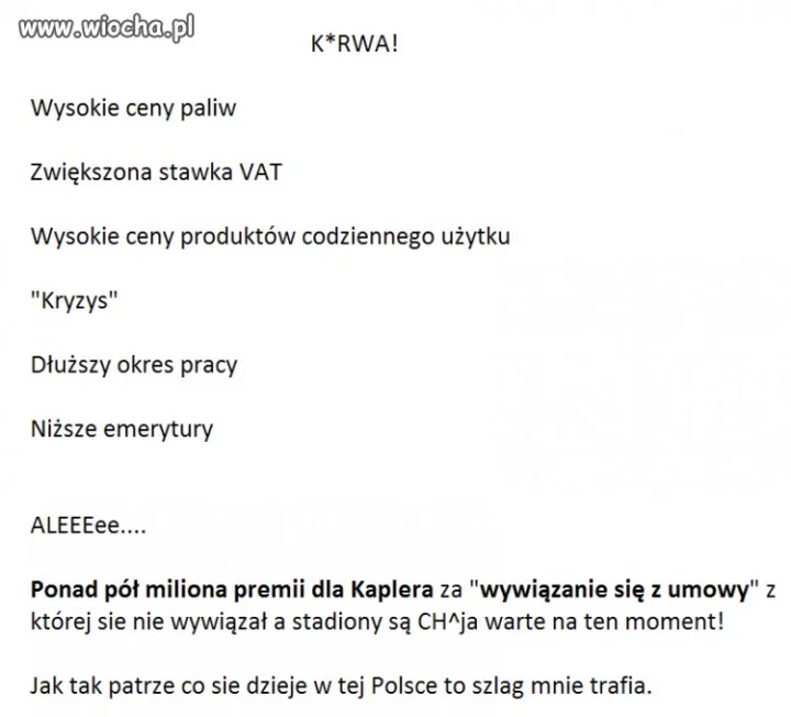 Żal dupę ściska 