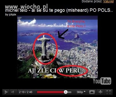 Pomylić Rio i Peru