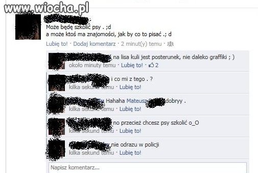 Chciała szkolić psy