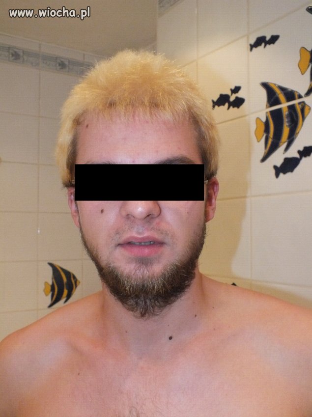 Owłosiona blond piękność
