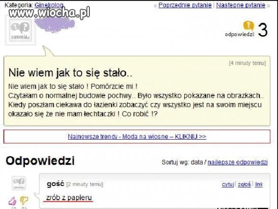 NIE WIEM JAK TO SIĘ STAŁO