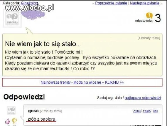NIE WIEM JAK TO SIĘ STAŁO