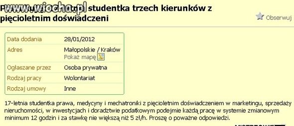 Bez pracy nie ma kołaczy.