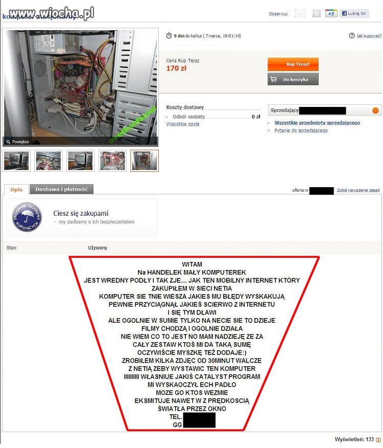"Na handelek..."