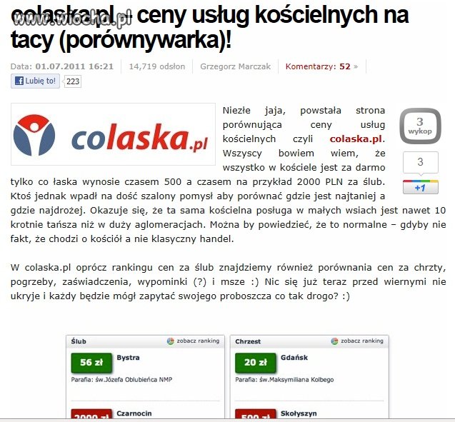 ILE kosztuje CO LASKA...