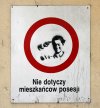 Nie dotyczy mieszkańców posesji 
