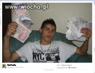 Włosy na żel są, łańcuch jest, kasa jest...