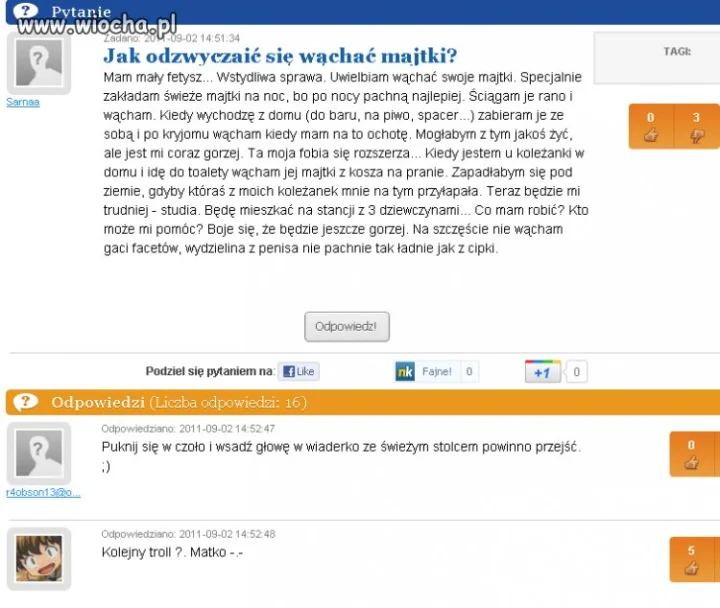 Ma kobieta problem