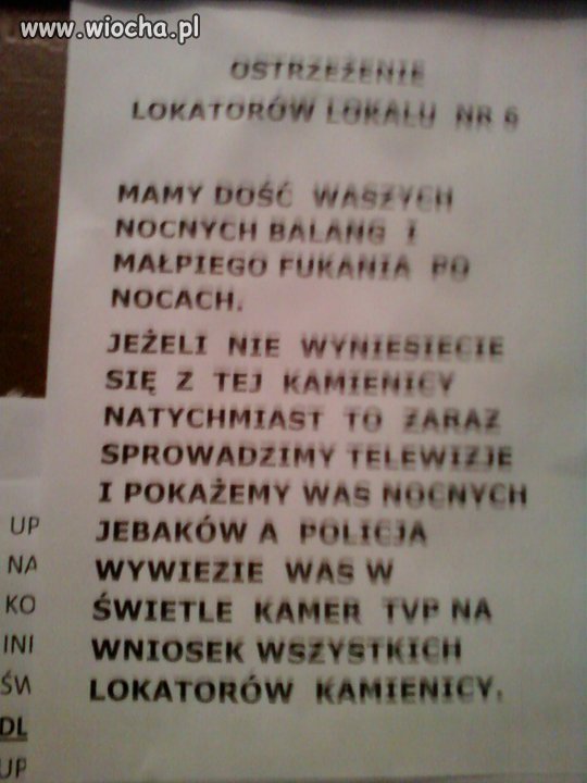 Ostrzeżenie
