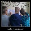 Przerwa przed lekcją polskiego